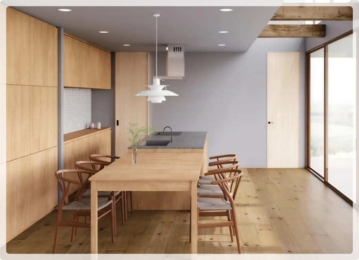 キッチンバック収納写真1