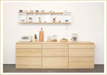 キッチンバック収納写真4